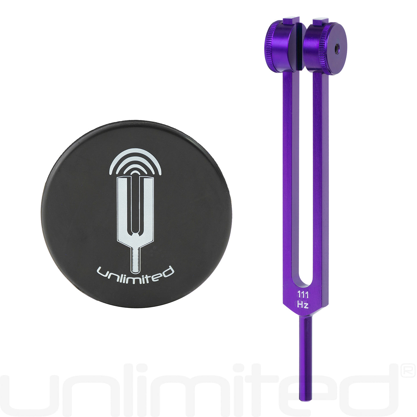 Unlimited 111 Hz Tuning Fork (Weighted) with Activator - Gongs