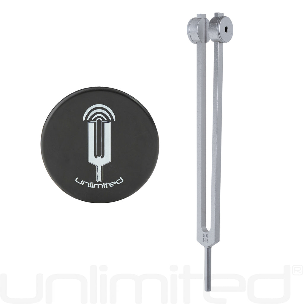 Unlimited 50 Hz Nerve Tuning Fork (Weighted) and Activator