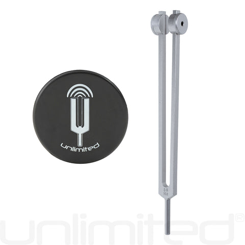 Unlimited 50 Hz Nerve Tuning Fork (Weighted) and Activator