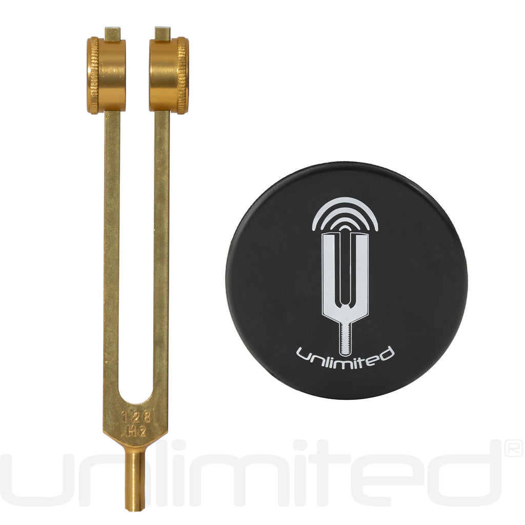 Unlimited Otto (32hz, 64hz, 128hz) Tuning Forks (Weighted) with Activator