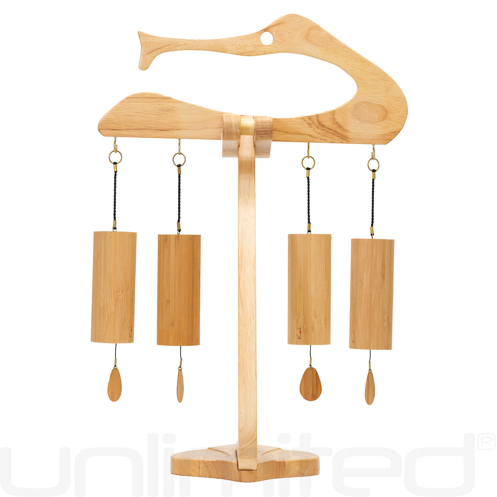 Set of Koshi Chimes on Songbird Stand