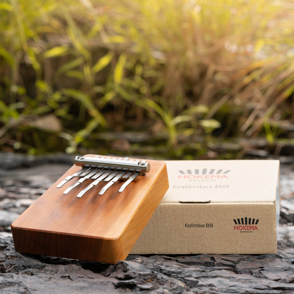 HOKEMA B9 KALIMBA - 4 different Intuitive Soundscapes Collection Tunings: A-minor, C-Major, G-Major, D-minor