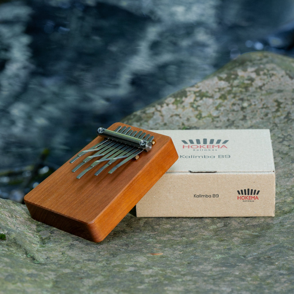 HOKEMA B9 KALIMBA - 4 different Intuitive Soundscapes Collection Tunings: A-minor, C-Major, G-Major, D-minor