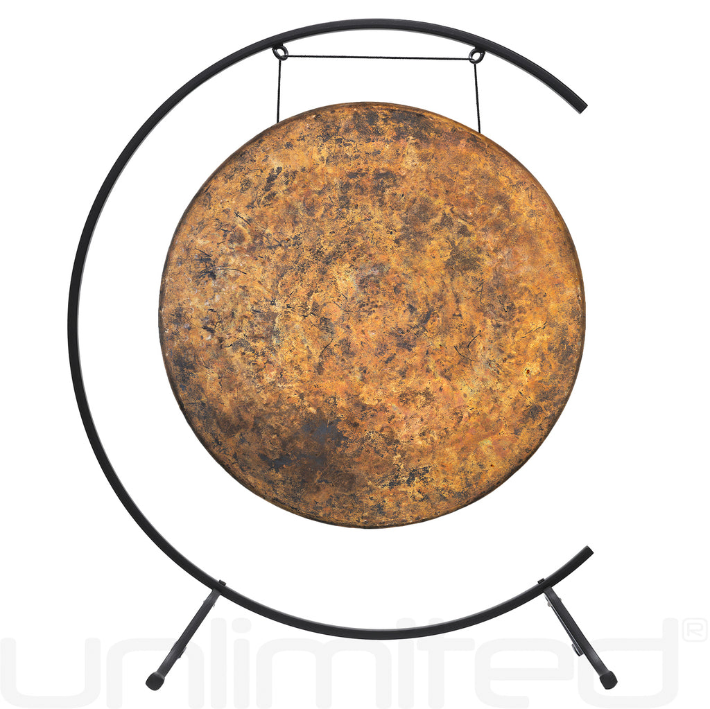 24" Chinese Gongs on the Warm Embrace Gong Stand