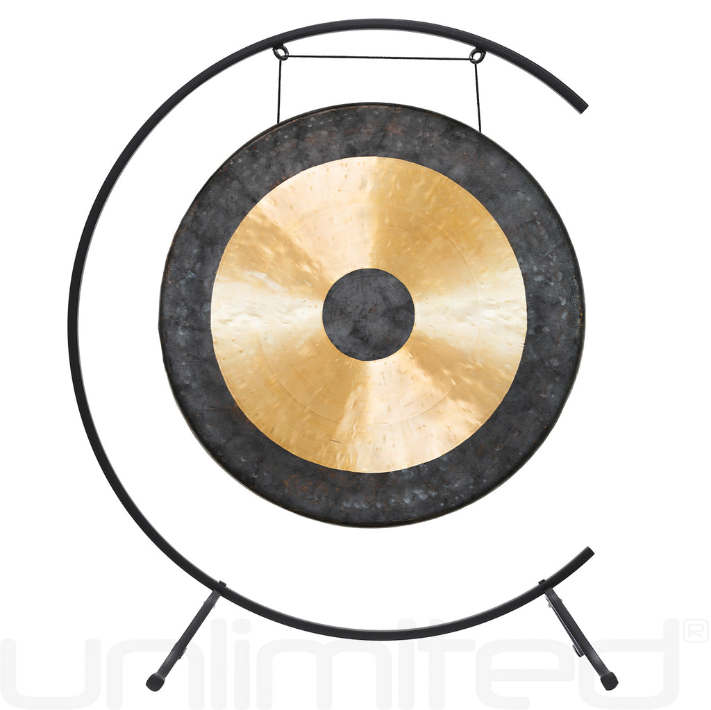24" Chinese Gongs on the Warm Embrace Gong Stand