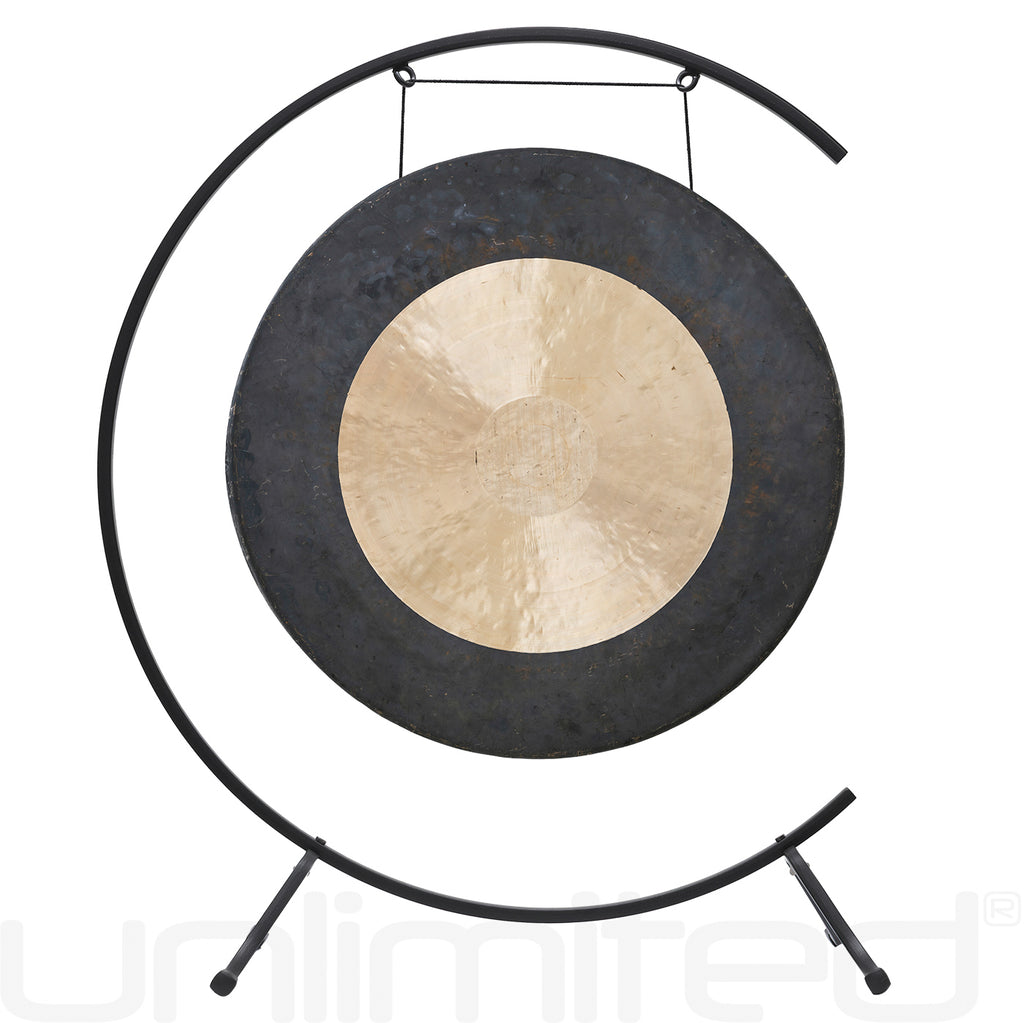 24" Chinese Gongs on the Warm Embrace Gong Stand