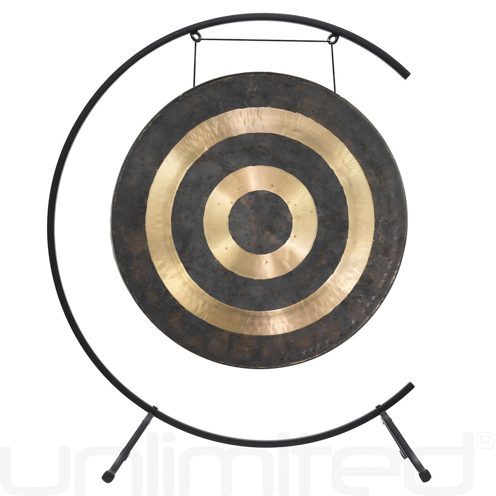 24" Chinese Gongs on the Warm Embrace Gong Stand