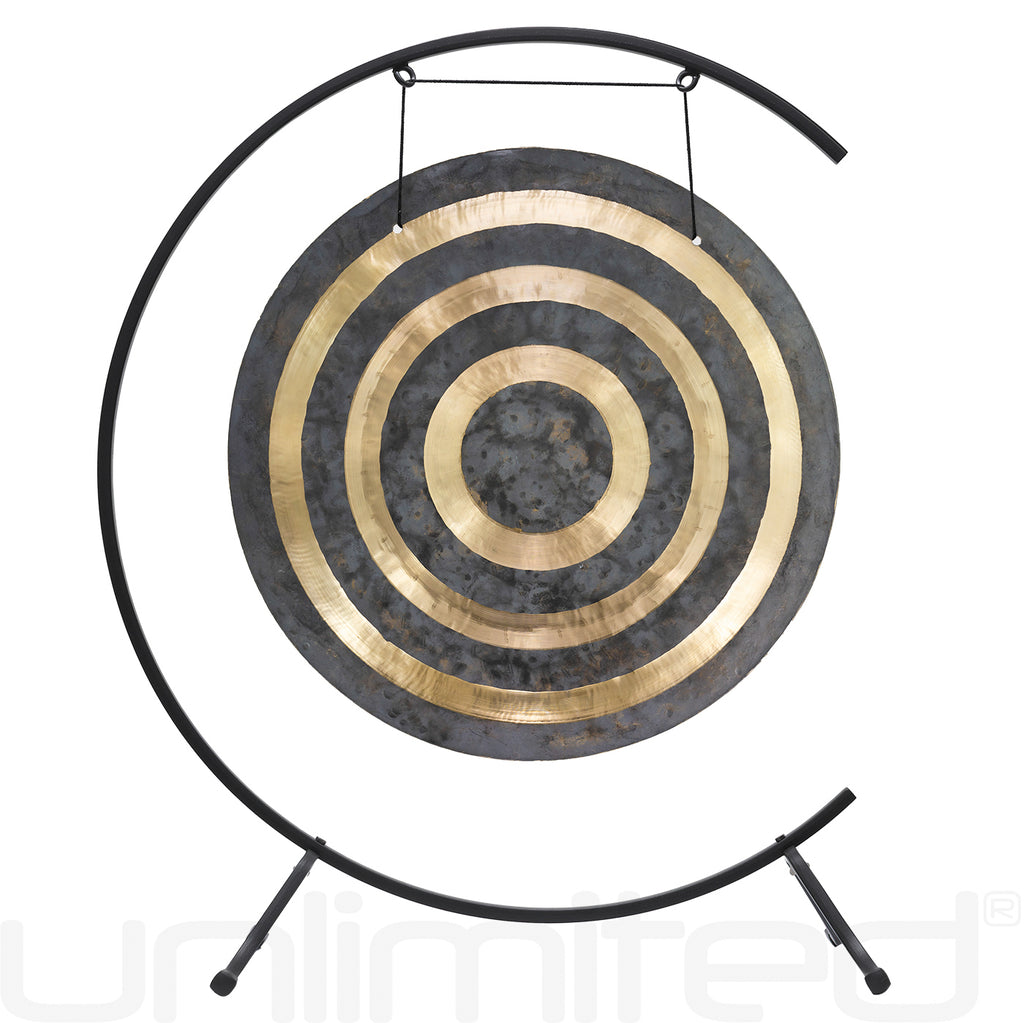 24" Chinese Gongs on the Warm Embrace Gong Stand