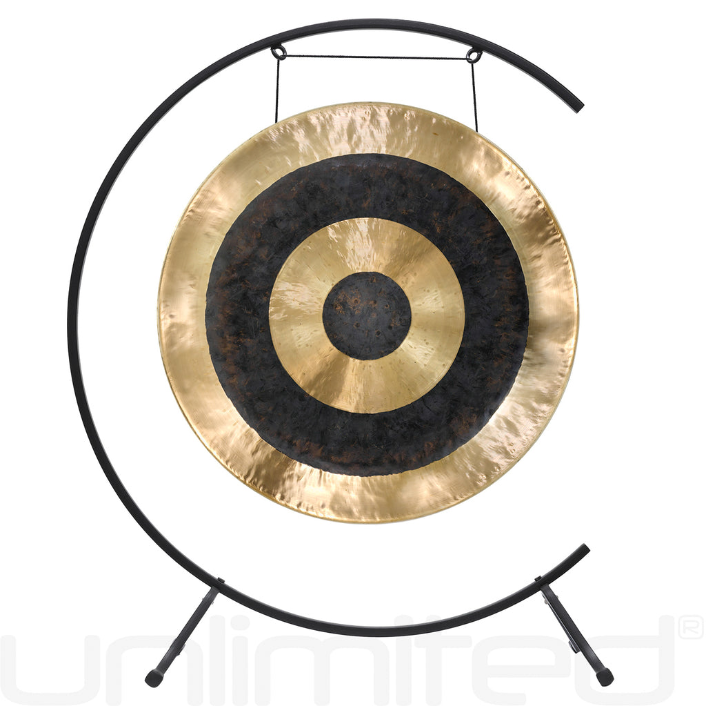 24" Chinese Gongs on the Warm Embrace Gong Stand