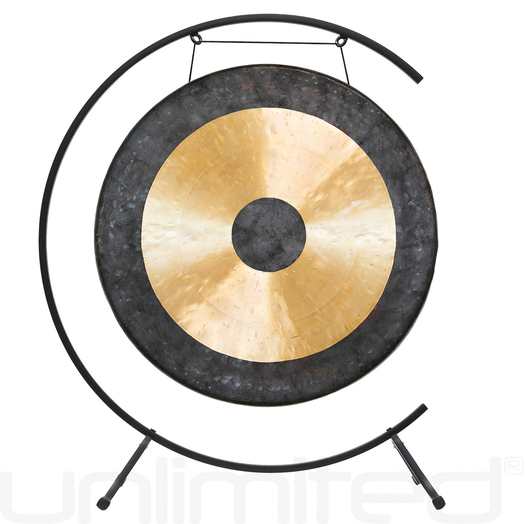 26" Chinese Gongs on the Warm Embrace Gong Stand