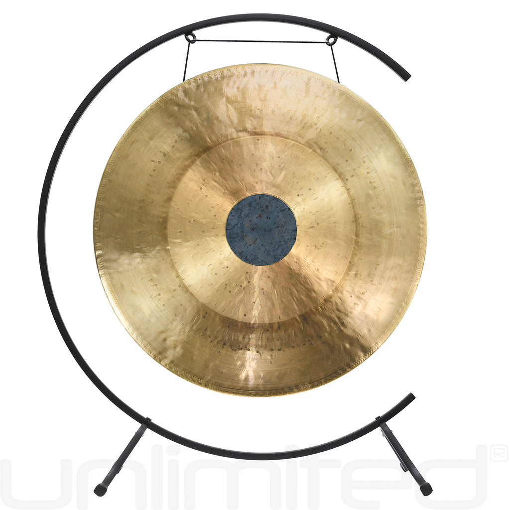 26" Chinese Gongs on the Warm Embrace Gong Stand