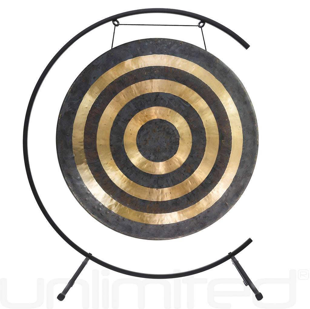 26" Chinese Gongs on the Warm Embrace Gong Stand