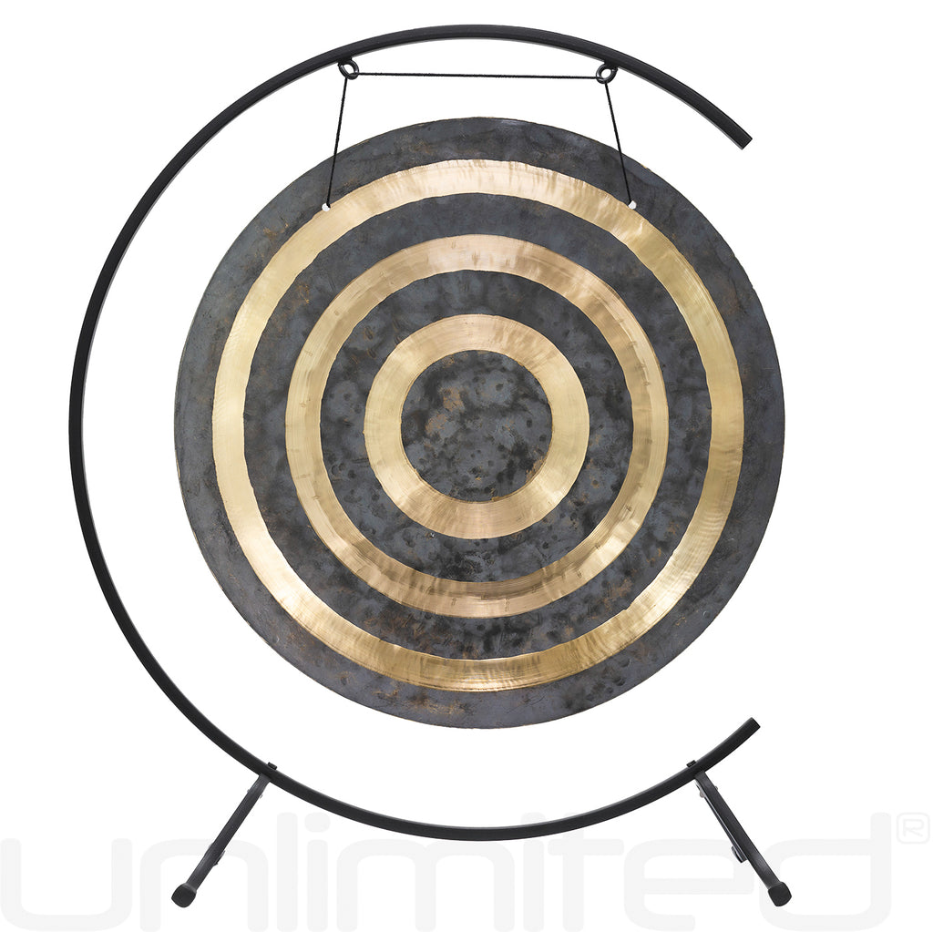 26" Chinese Gongs on the Warm Embrace Gong Stand