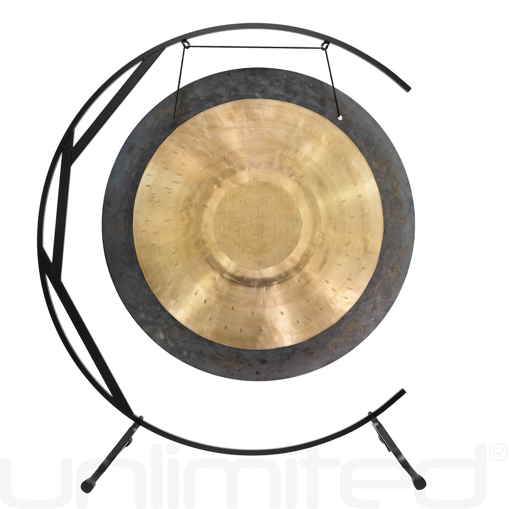 32" Chinese Gongs on the Welcoming Stand