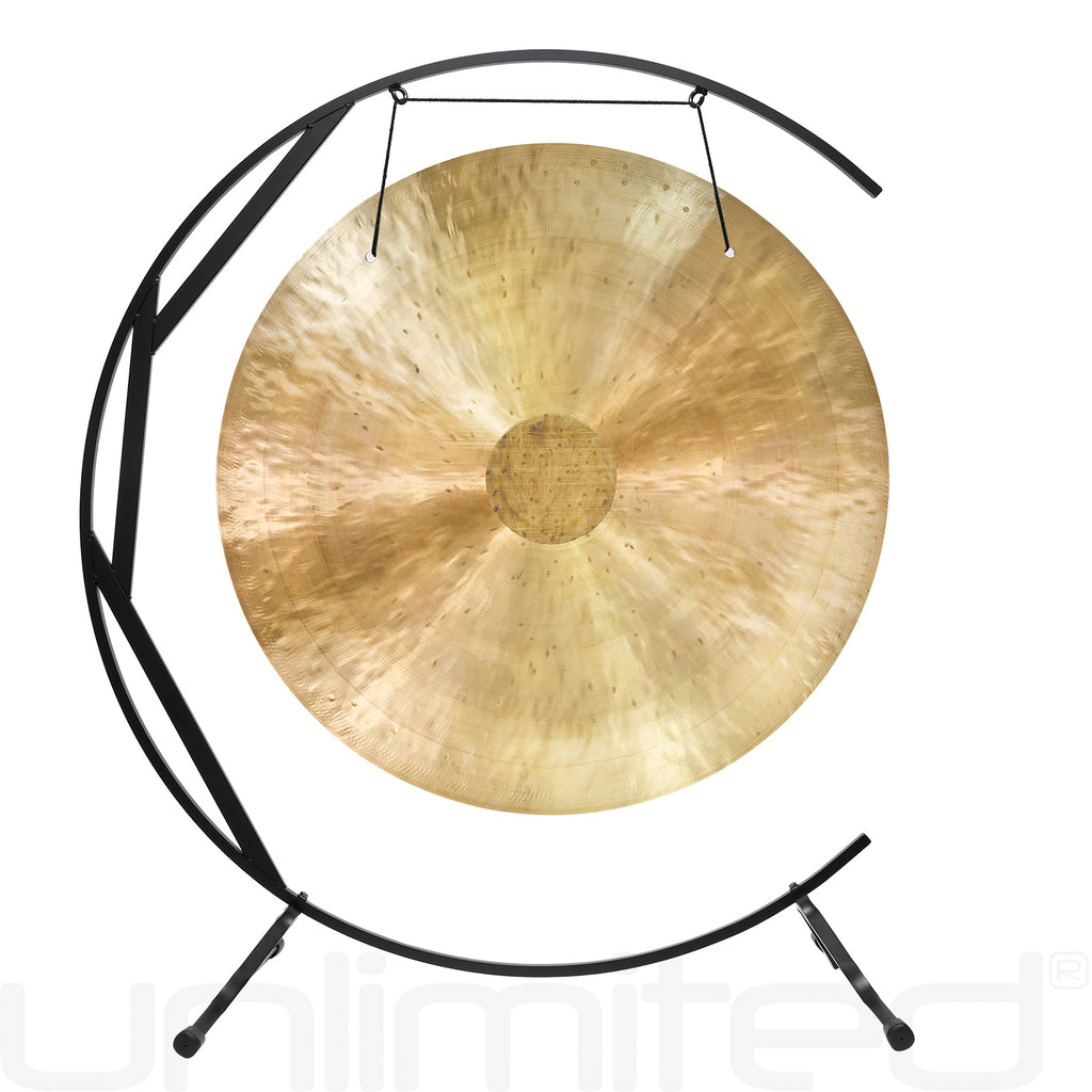 32" Chinese Gongs on the Welcoming Stand