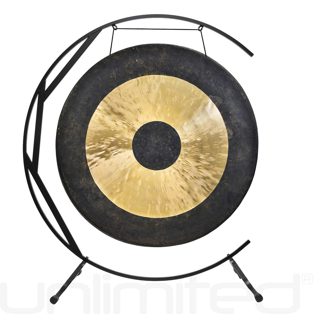 34" Chinese Gongs on the Welcoming Stand