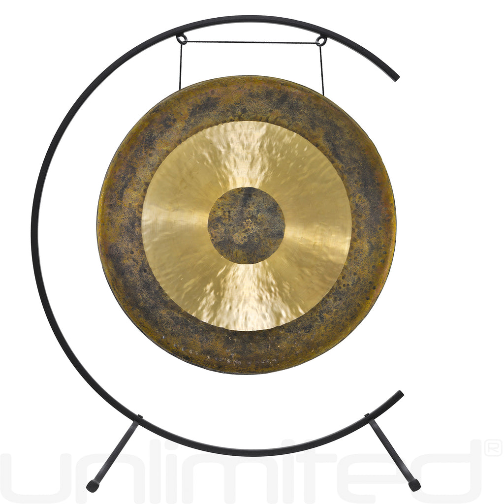 24" Chinese Gongs on the Welcoming Gong Stand