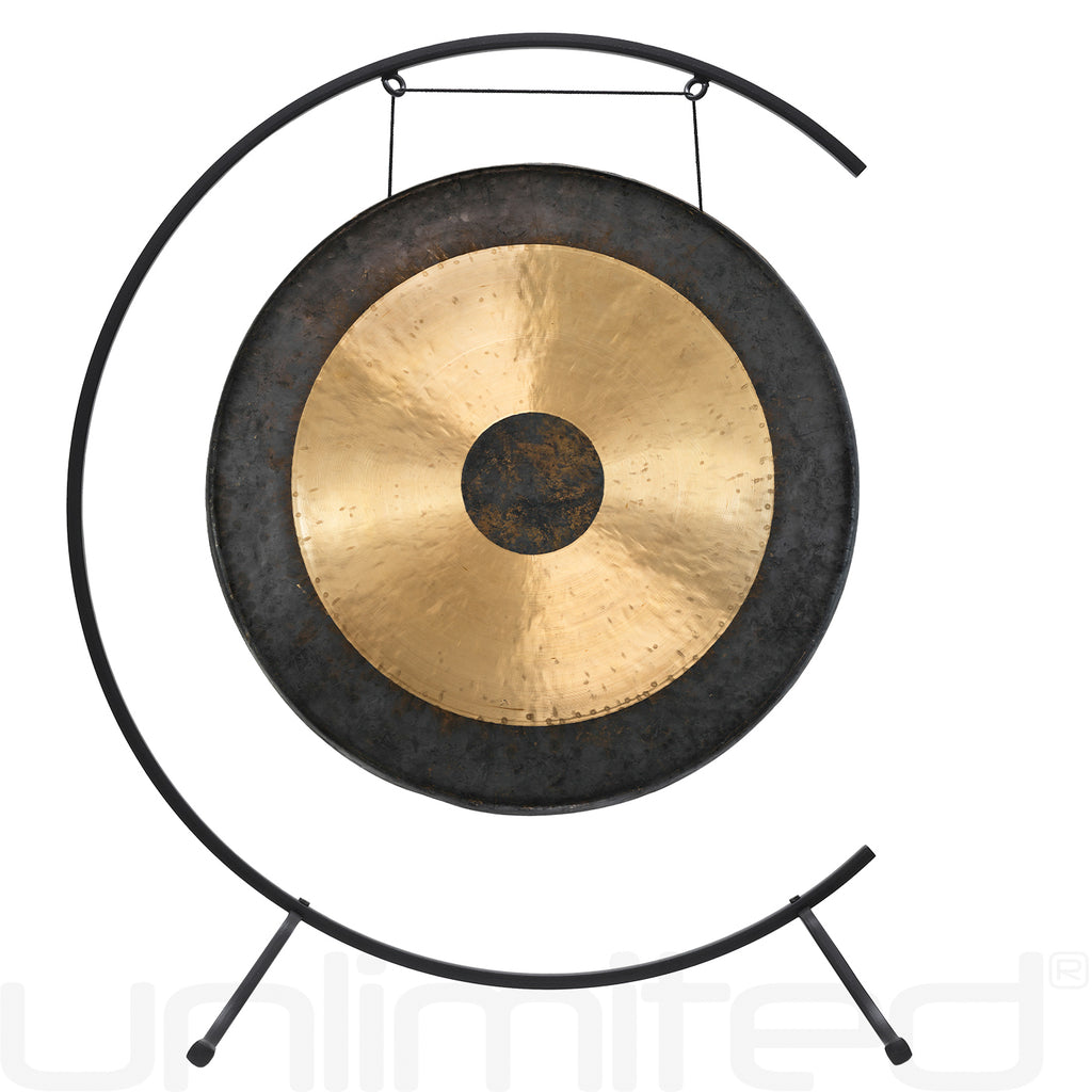 24" Chinese Gongs on the Welcoming Gong Stand