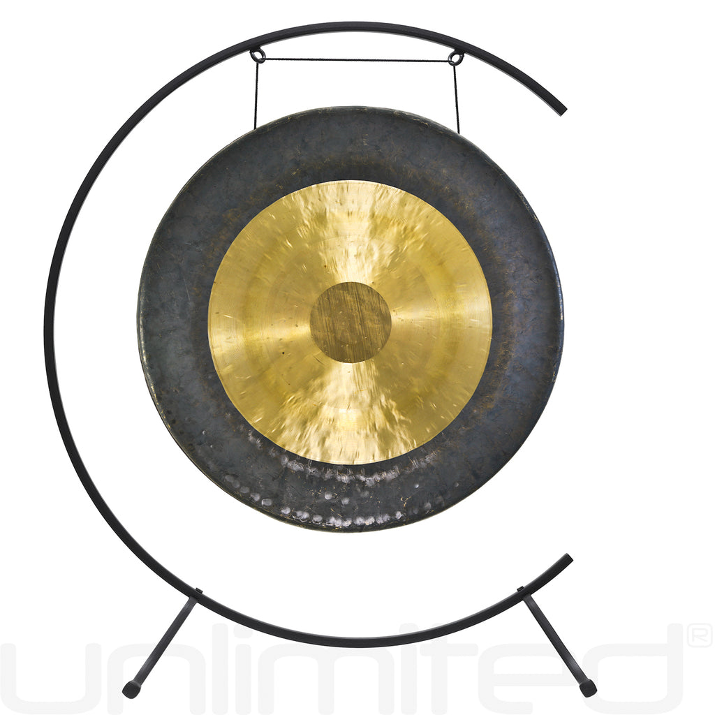 24" Chinese Gongs on the Welcoming Gong Stand
