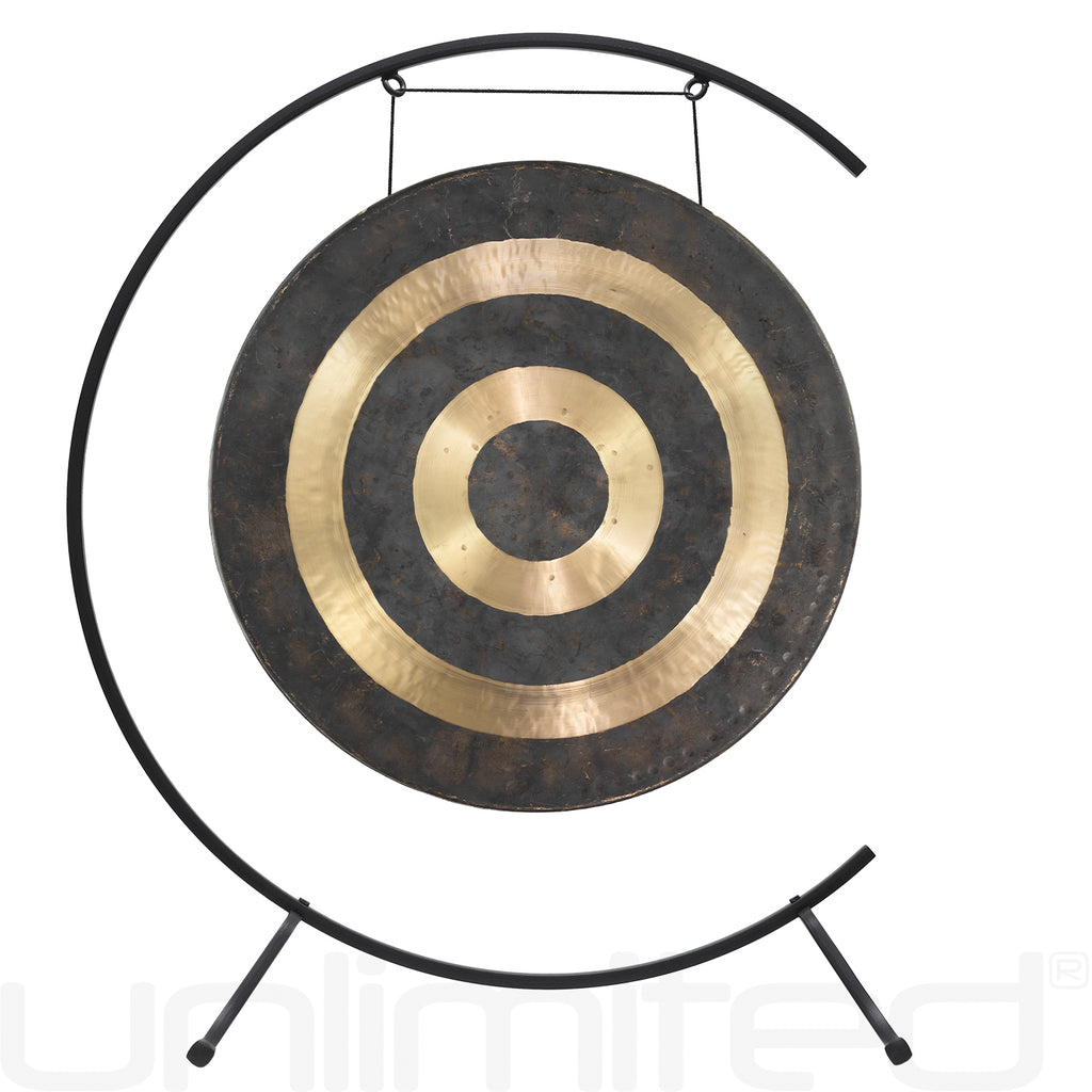 24" Chinese Gongs on the Welcoming Gong Stand