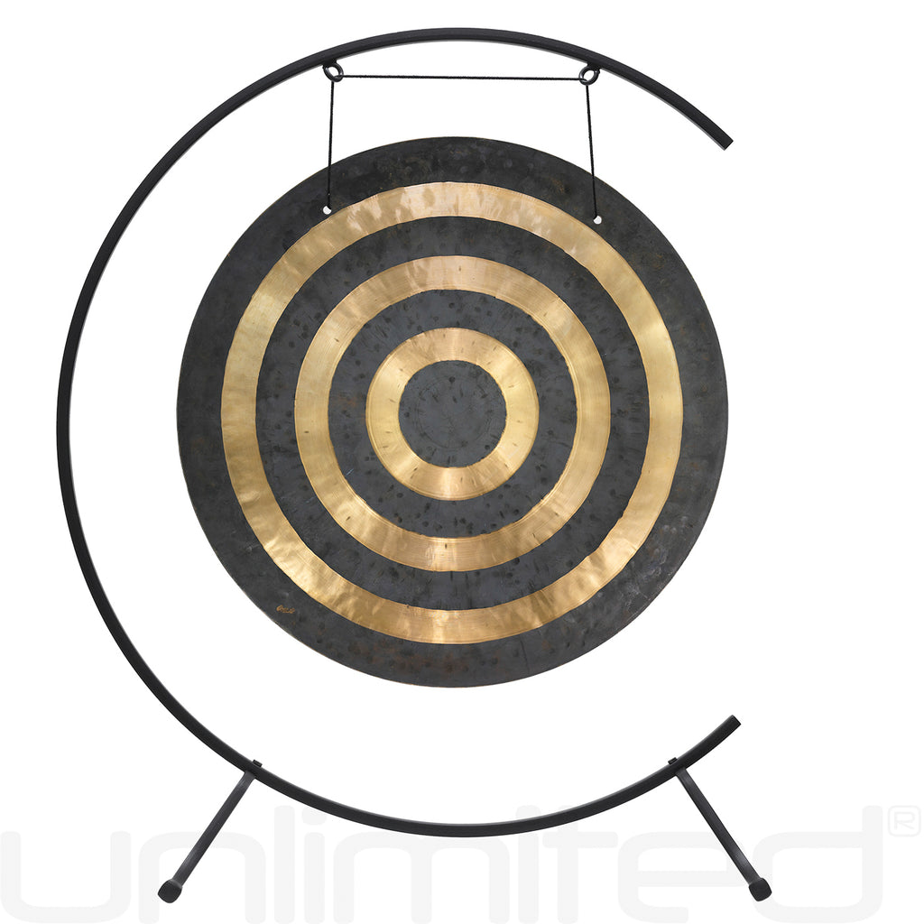 24" Chinese Gongs on the Welcoming Gong Stand
