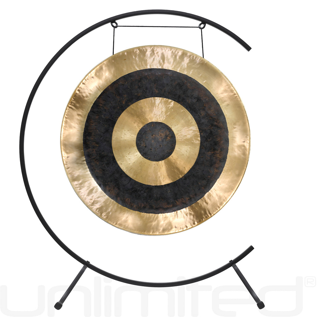 24" Chinese Gongs on the Welcoming Gong Stand
