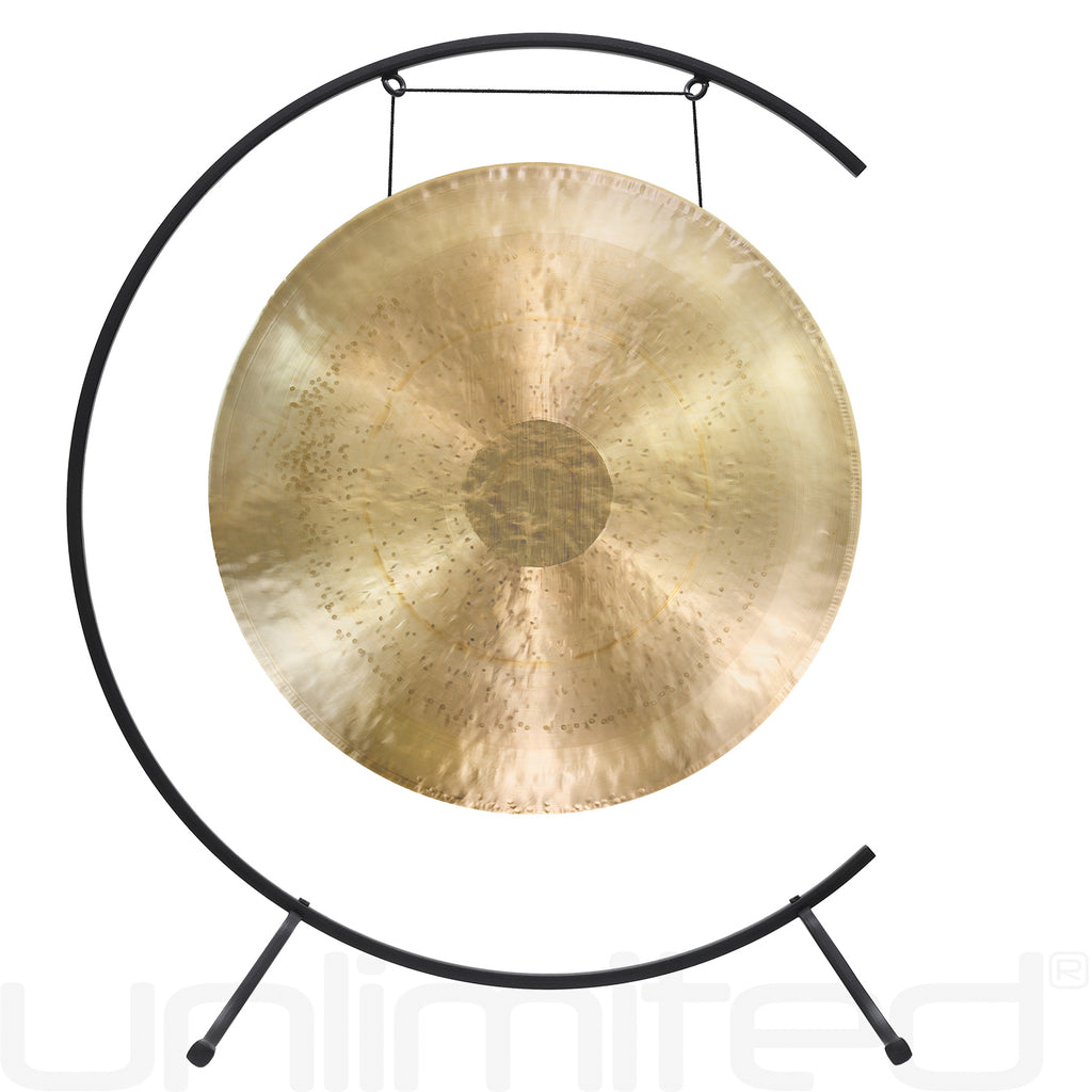 24" Chinese Gongs on the Welcoming Gong Stand