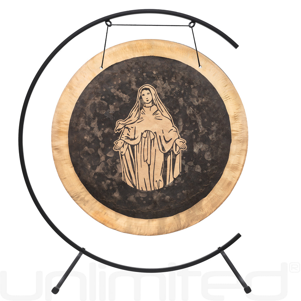 26" Mother Mary Gong on the Welcoming Stand