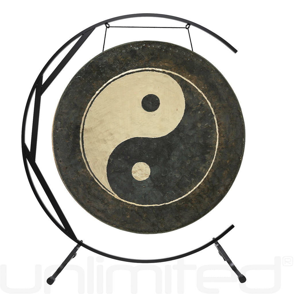 22" to 26" Taoist Moonlight Gongs on Stands