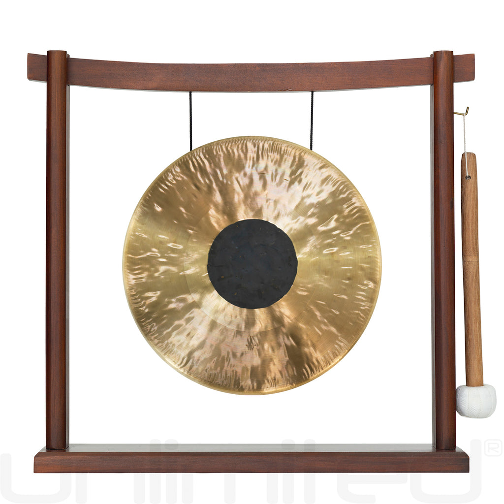 10"-12" Gongs on Woodsonic Stand