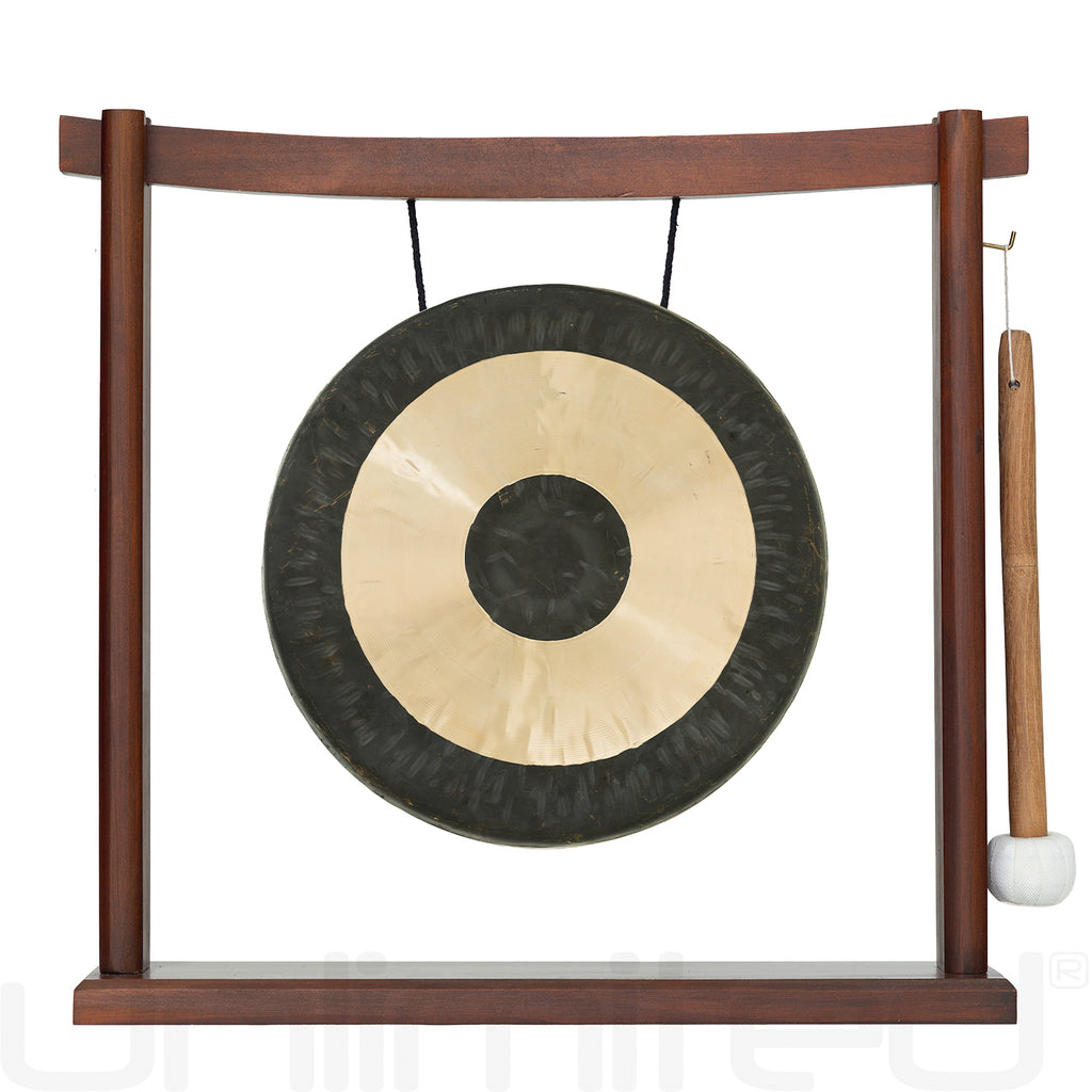 10"-12" Gongs on Woodsonic Stand
