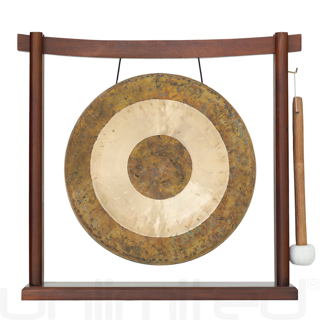 10"-12" Gongs on Woodsonic Stand
