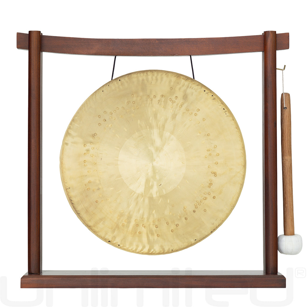 10"-12" Gongs on Woodsonic Stand
