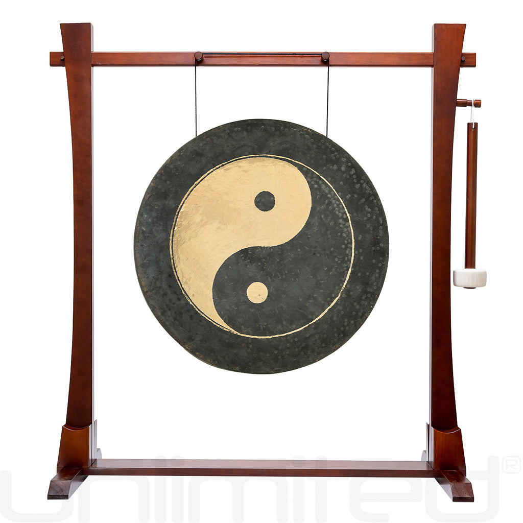 22" to 26" Taoist Moonlight Gongs on Stands
