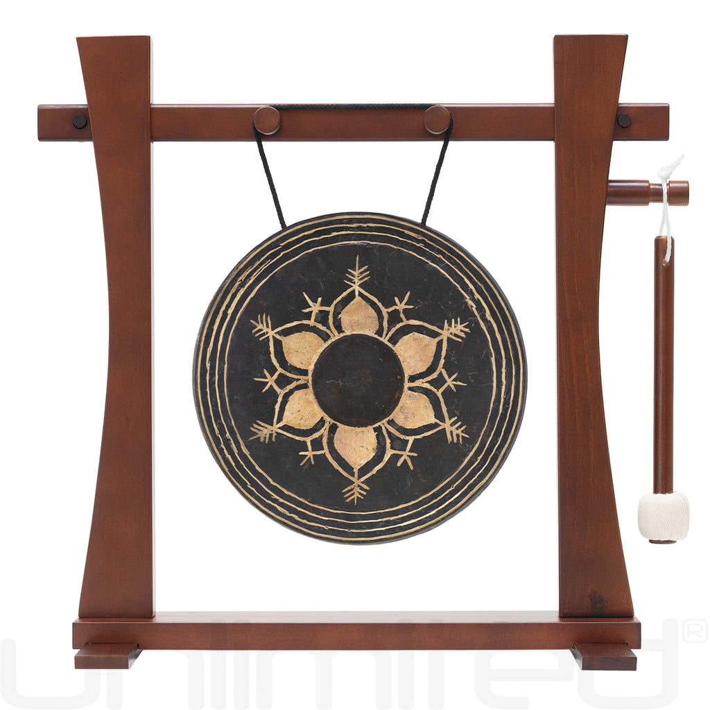 Small Thai Gongs on Stands