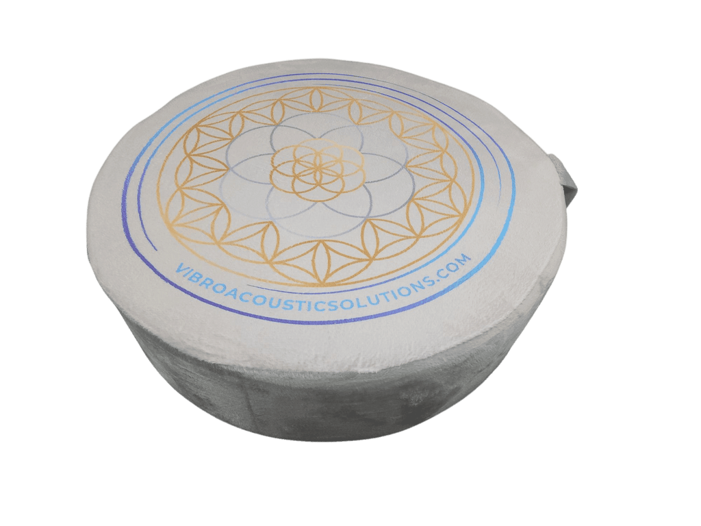 Premium Vibroacoustic Zafu Meditation Cushion Bundle
