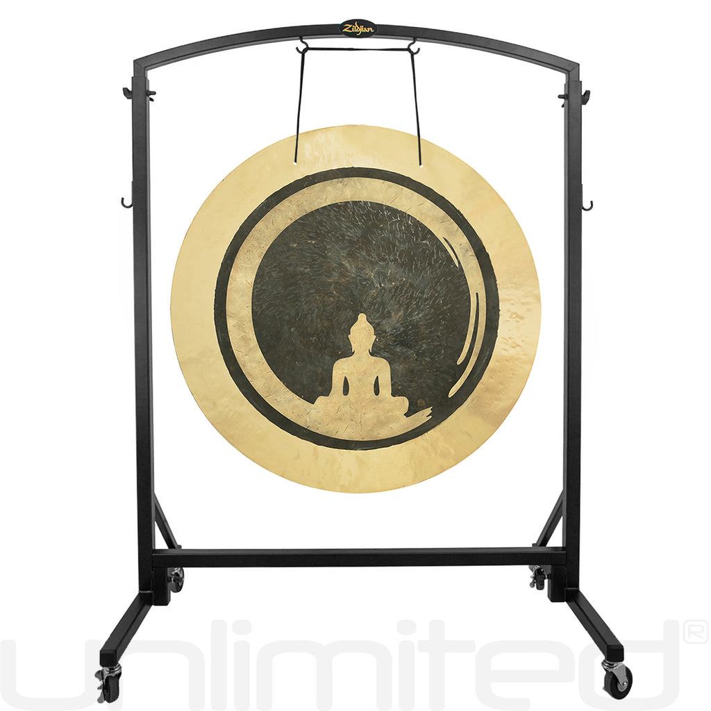 38" Buddha Wave Gongs on Stands
