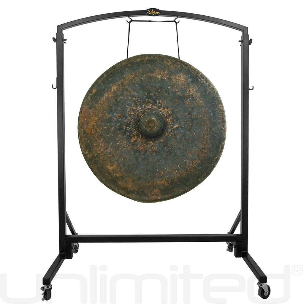 The Great Mother Tesla Gongs on Stands