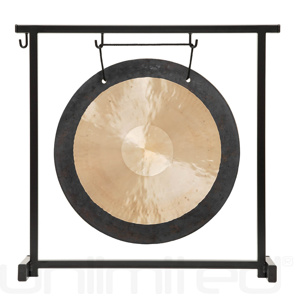 11" to 12" Gongs on the Zildjian Table-Top Gong Stand (P0561)