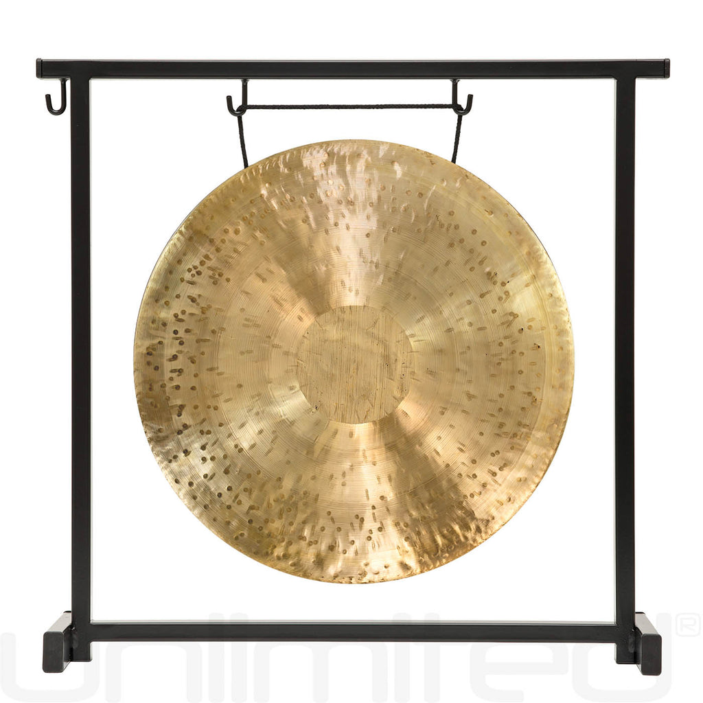 11" to 12" Gongs on the Zildjian Table-Top Gong Stand (P0561)