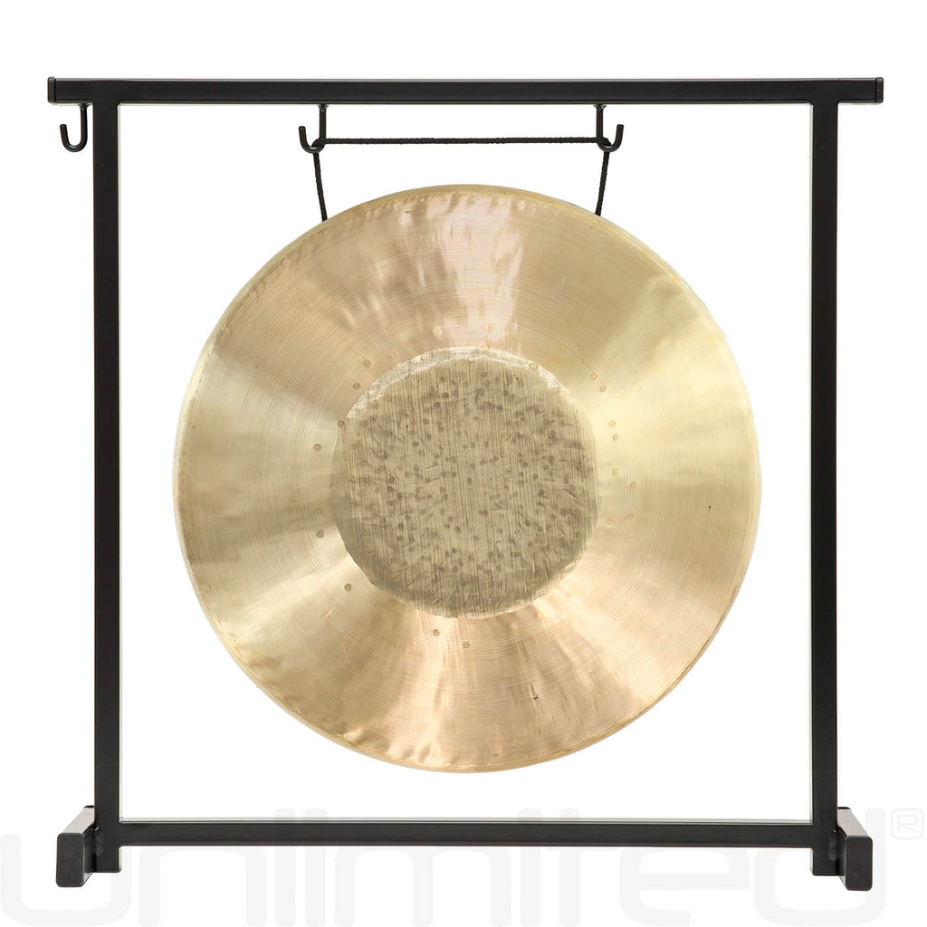 11" to 12" Gongs on the Zildjian Table-Top Gong Stand (P0561)