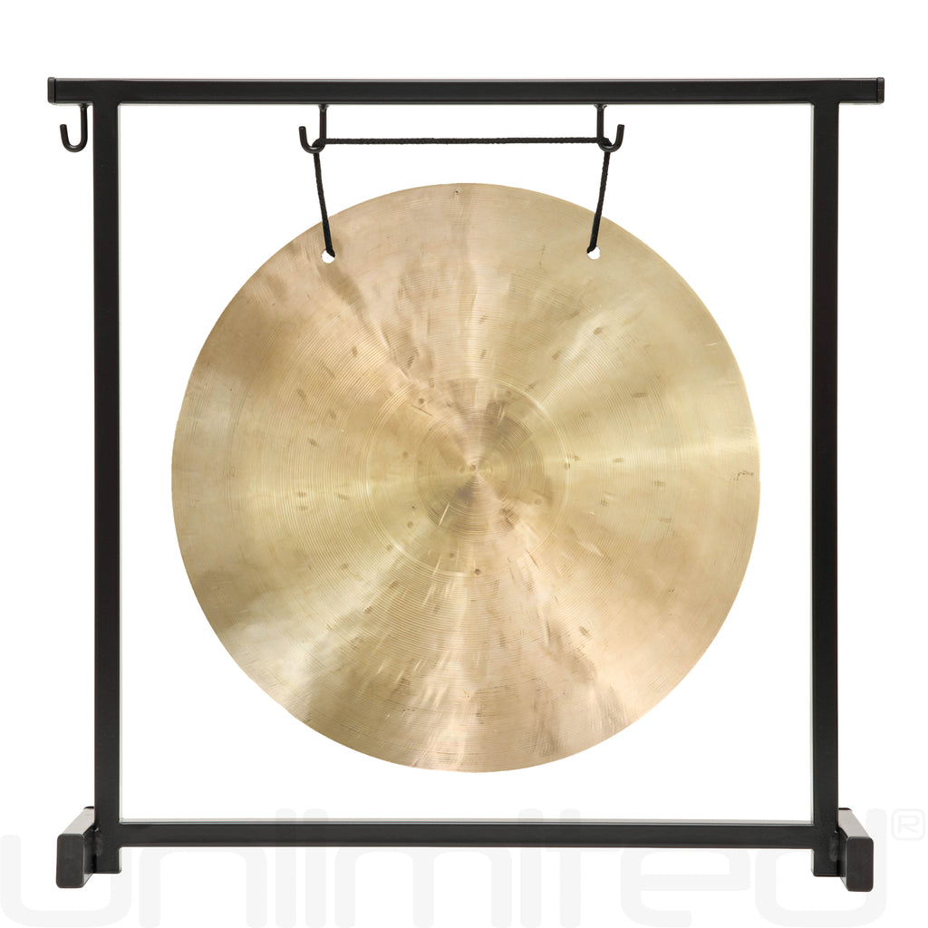 11" to 12" Gongs on the Zildjian Table-Top Gong Stand (P0561)