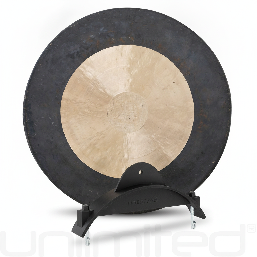 24" Chinese Gongs on the Satellite of Love Stand
