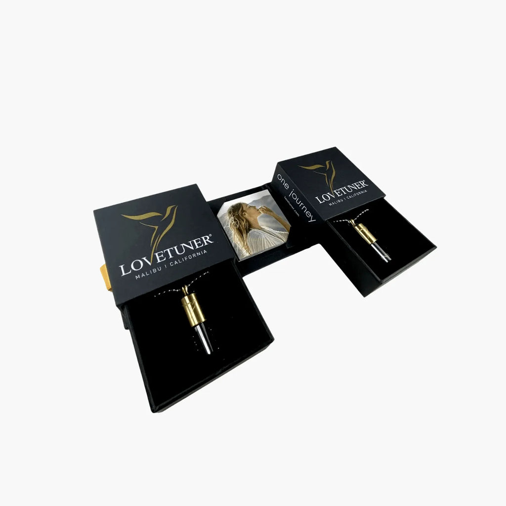 Duet Box with 2 Bronze Lovetuners 528Hz Breathing & Meditation