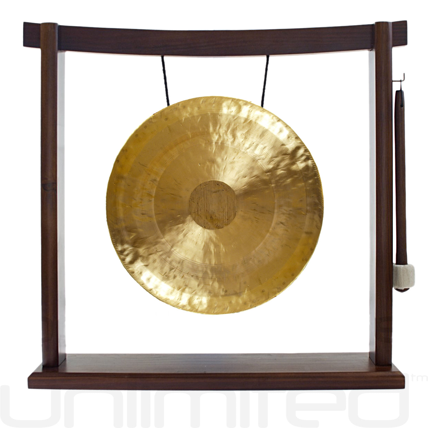 10"12" Gongs on Woodsonic Stand Gongs Unlimited