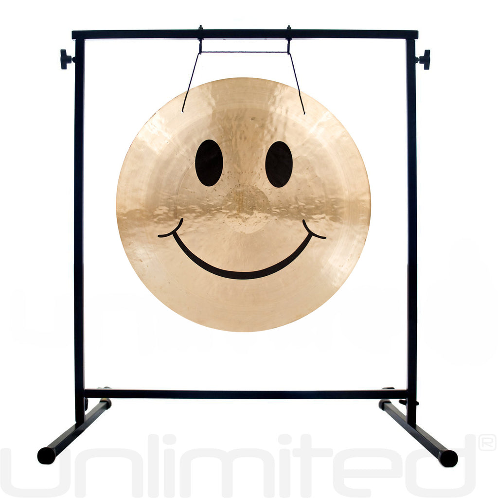 Unlimited 22" Smiley Face Gong and Stand Combos