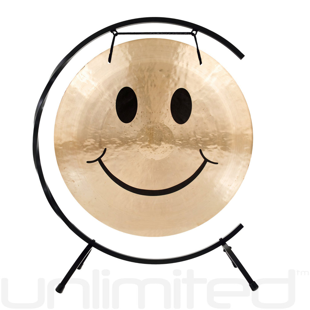 Unlimited 22" Smiley Face Gong and Stand Combos
