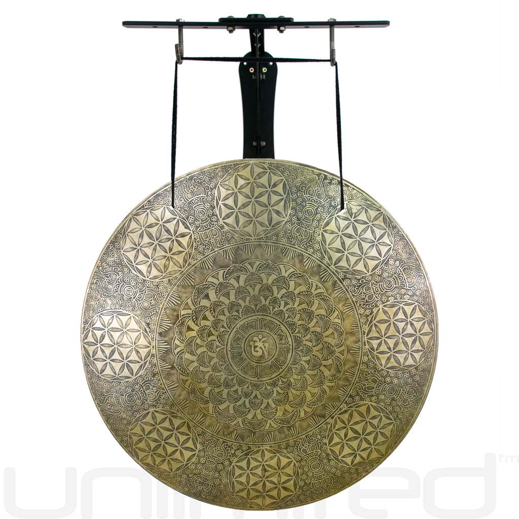 24" Bountiful Spirit Gongs on Stands