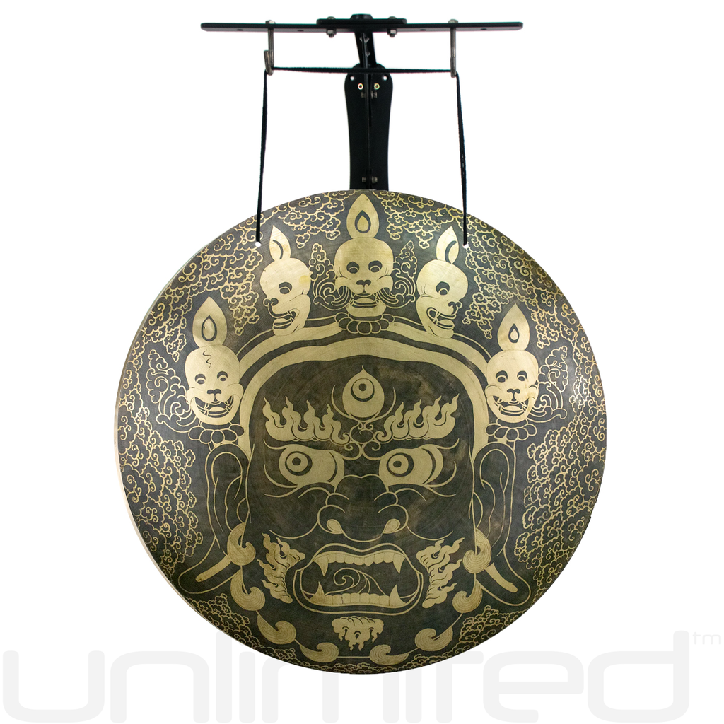 20" to 25" Bhairava Protection Gongs on Stands