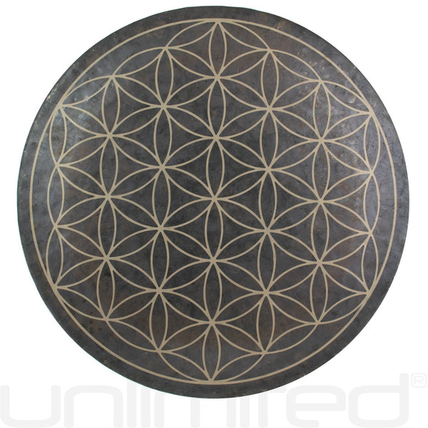 Flower of Life Embossed Yoga Block - Turbo Theme Portland